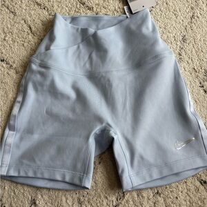 Nike Women's Hydrogen Blue Light Blue Shorts Leggings